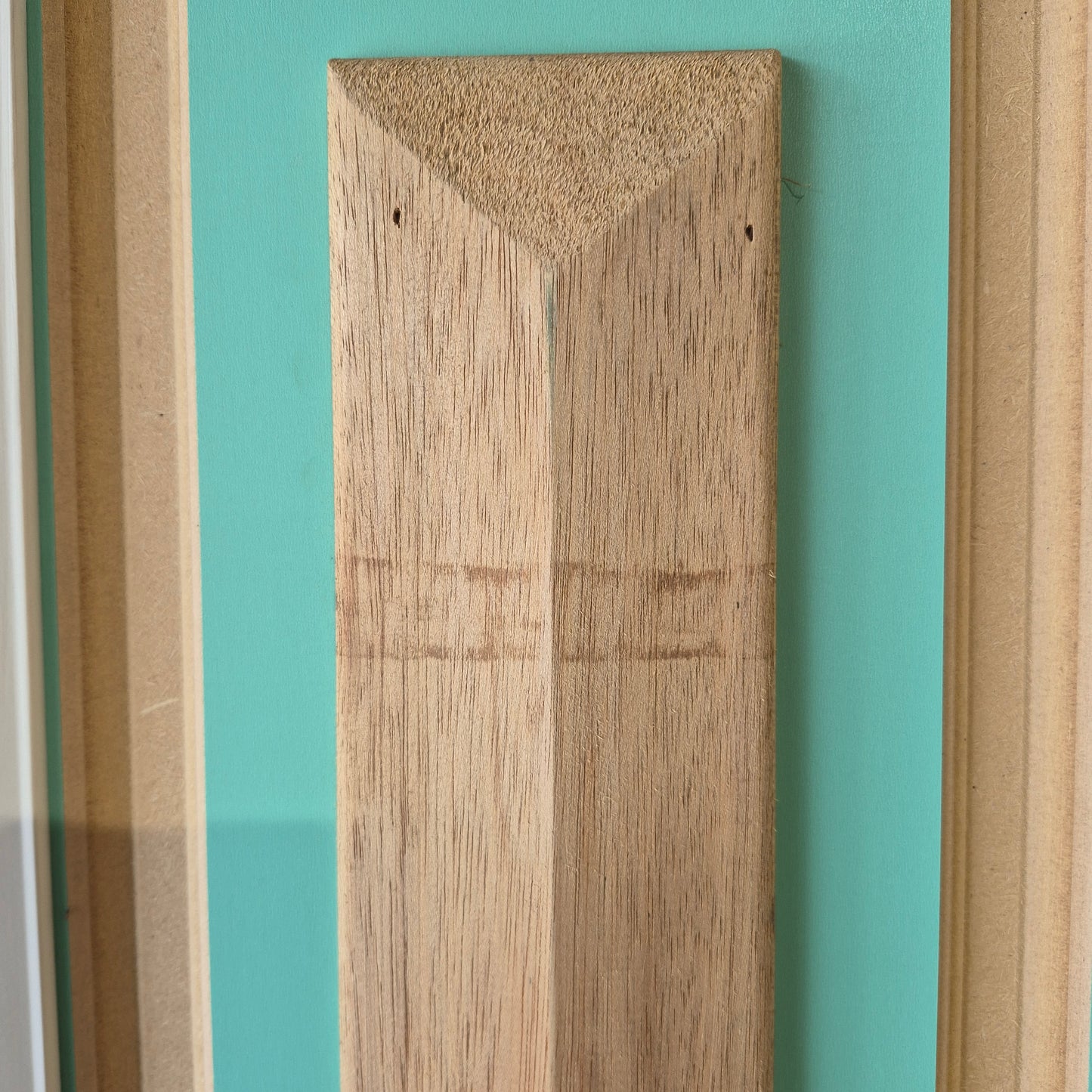 Timber Entry Door - 2040h x 820w Solid Core w/ Raised Mouldings Both Sides (XVP11) *Factory 2nd* 10598