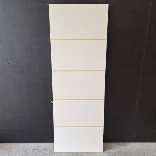 Timber Door - 2040h x 720w Hollow Core Internal Door w/ Pattern (HA4) *Factory 2nd* SKU: 10602