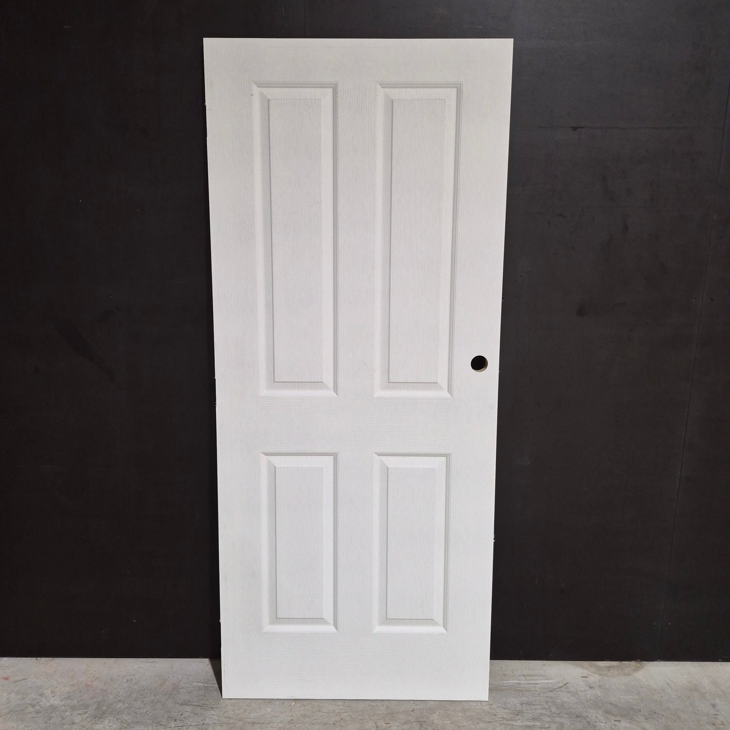 Timber Door - 2040h x 870w Hollow Core Internal Door w/ Pattern (STA) *Factory 2nd* 10647