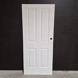 Timber Door - 2040h x 870w Hollow Core Internal Door w/ Pattern (STA) *Factory 2nd* 10647