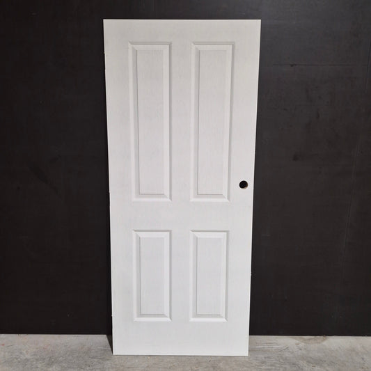 Timber Door - 2040h x 870w Hollow Core Internal Door w/ Pattern (STA) *Factory 2nd* 10647