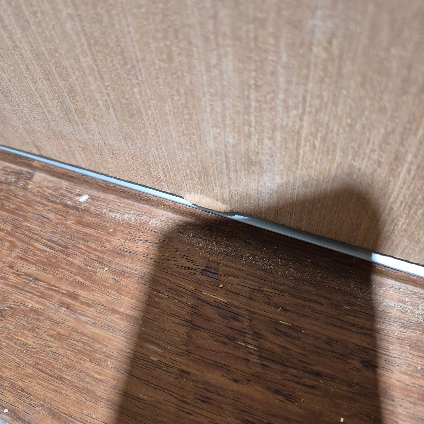 Timber Entry Door - Pre-Hung in a 2415h x 986w Frame w/ 4 x Clear Glass *Factory 2nd* 10659
