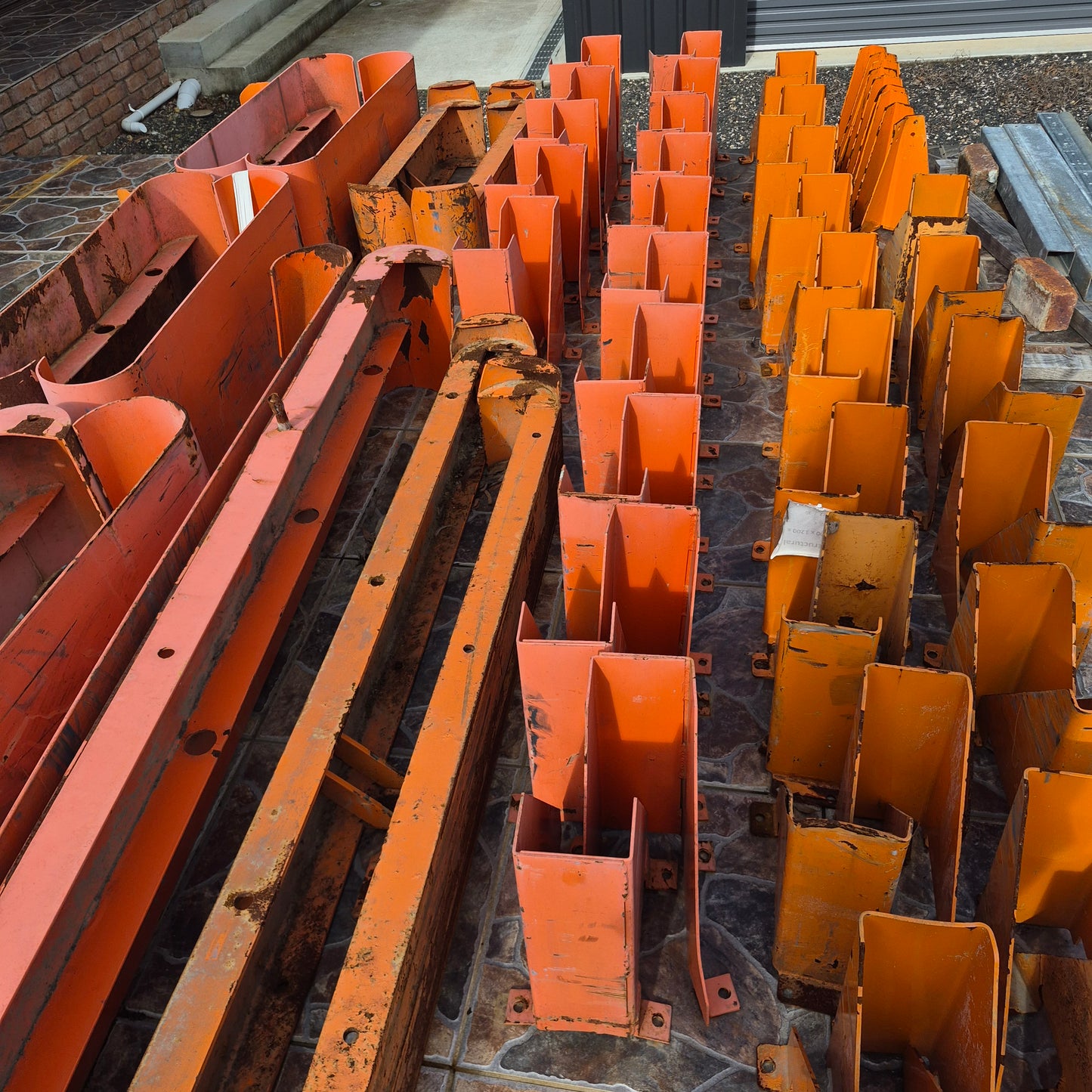 Pallet Racking End Protector - 310 x 135 x 310 + 435mm High *2nd Hand* SKU: 10664