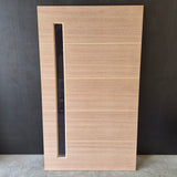 Timber Entry Door - 2040h x 1200w Solid Core w/ 1 x Tinted Glass (XLR160) *Factory 2nd* 10672