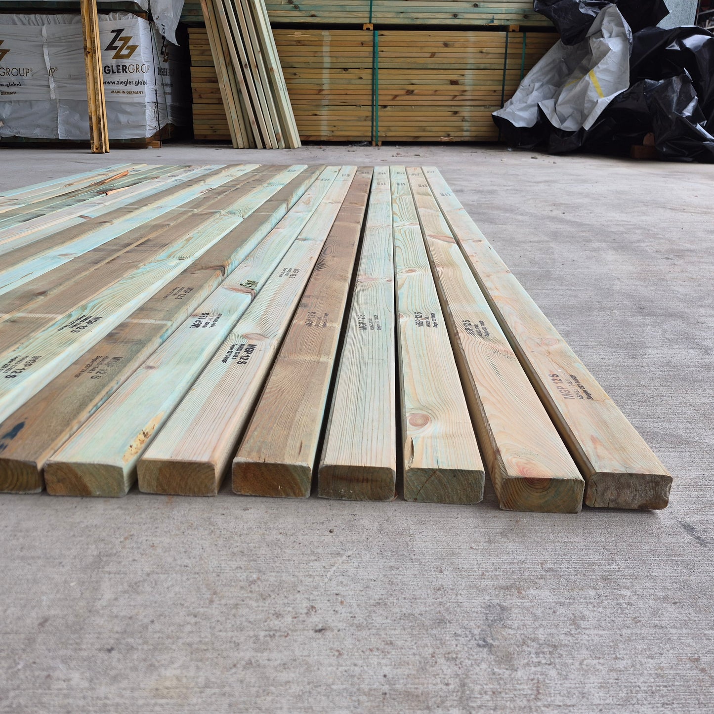 Timber Stud - 20 x 2700mm Lengths 70 x 35mm MGP12 Treated Stud *Clearance - Bowed / Damaged* 10682