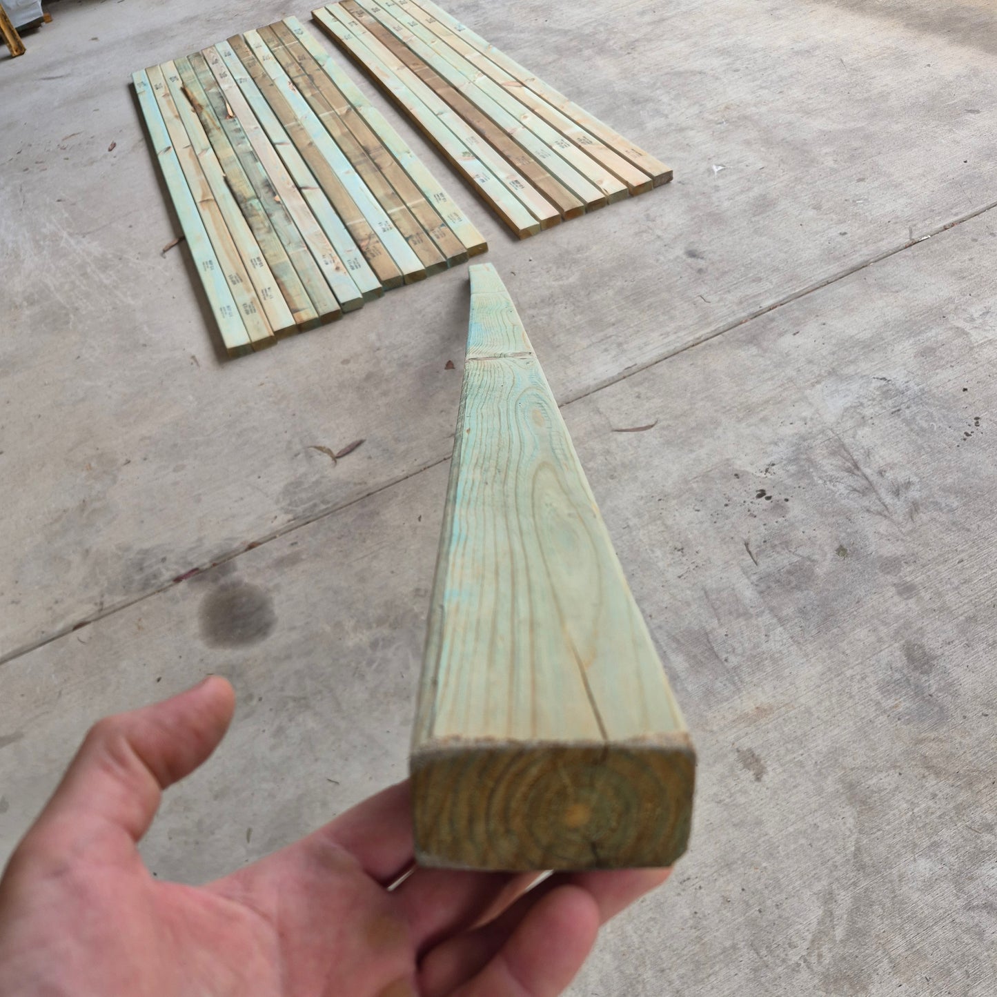 Timber Stud - 20 x 2700mm Lengths 70 x 35mm MGP12 Treated Stud *Clearance - Bowed / Damaged* 10682