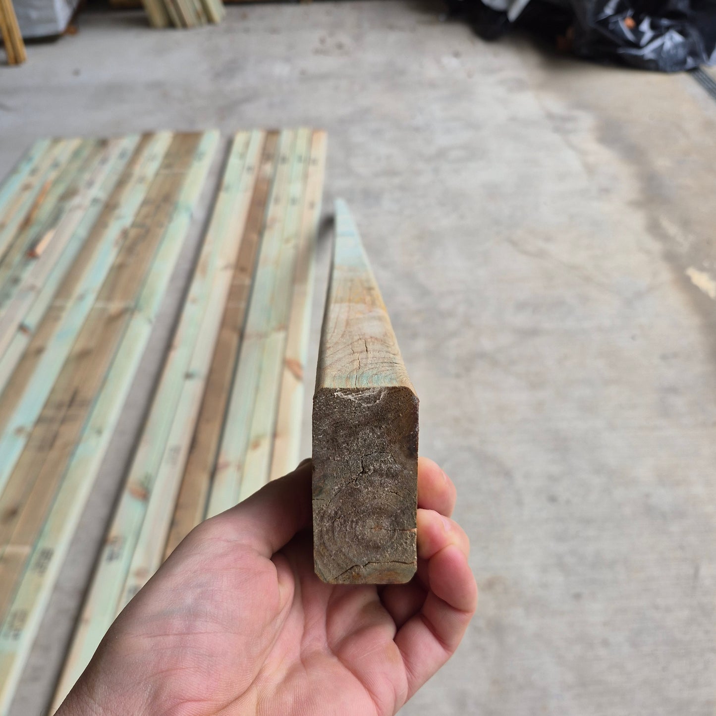 Timber Stud - 20 x 2700mm Lengths 70 x 35mm MGP12 Treated Stud *Clearance - Bowed / Damaged* 10682