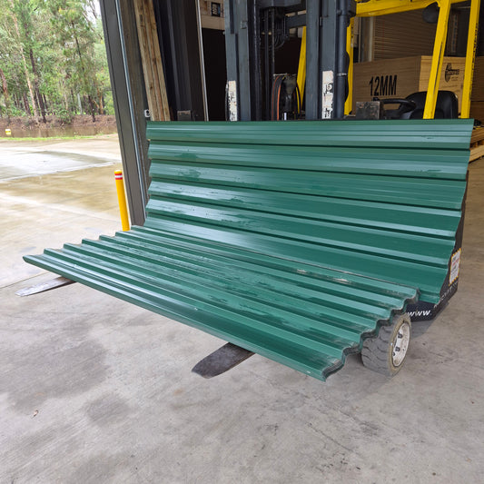 Colorbond Fence Panels - 40 x Sheets @ 2088mm - Cottage Green *Factory 2nds* SKU: 10683