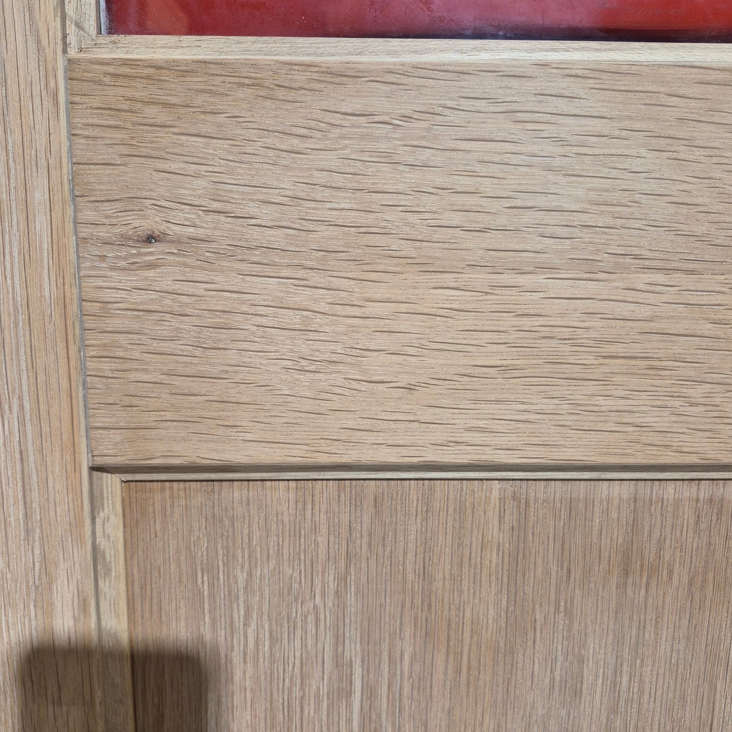 Timber Entry Door - Pre-Hung in a 2120h x 887w Frame w/ 6 x Clear Glass *Factory 2nd* 10685
