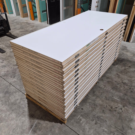 Timber Door - 2040h x 870w  Plain Hollow Internal Timber Door *Factory 2nd* 10688