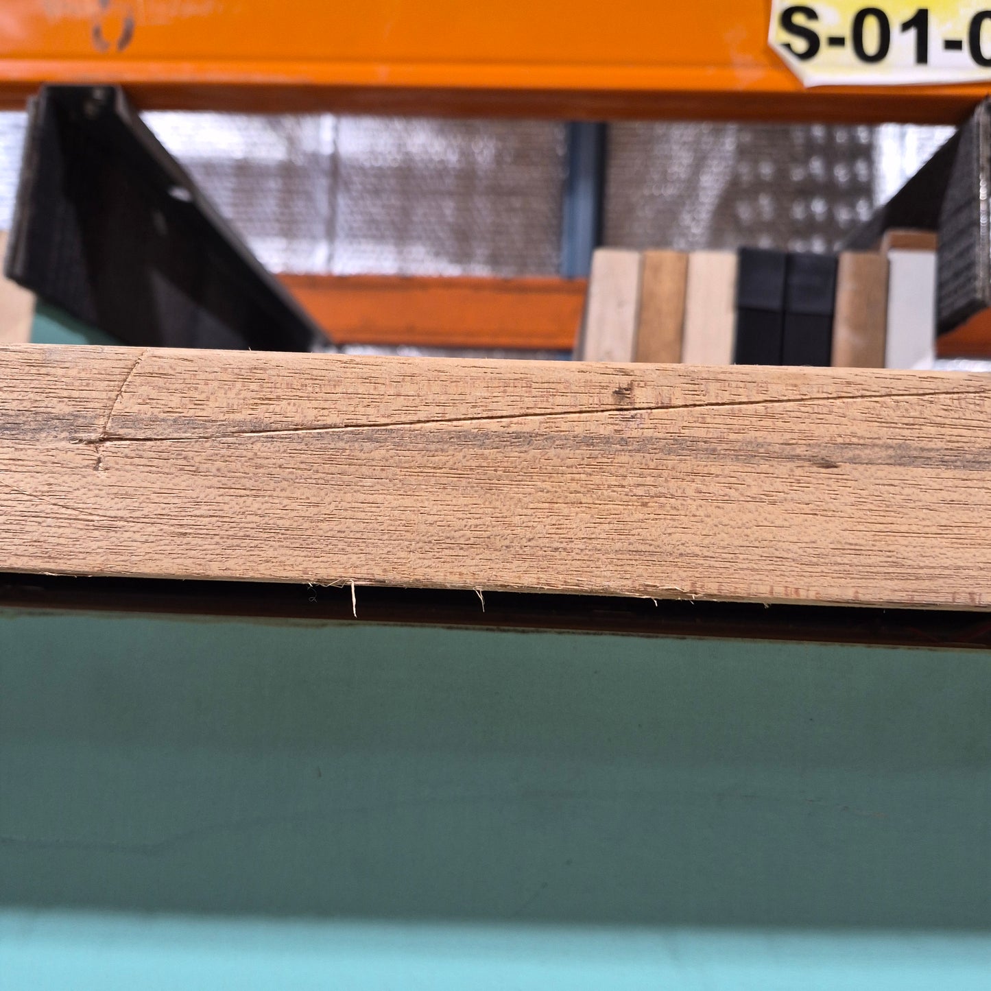 Timber Pivot Door - Pre-Hung in a 2150h x 1695w Frame w/ Sidelite *Factory 2nd* 10689