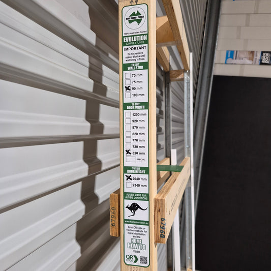Cavity Slider Frame To Suit 2040h x 620w Door + 90mm Stud *Factory 2nd* SKU: 10698