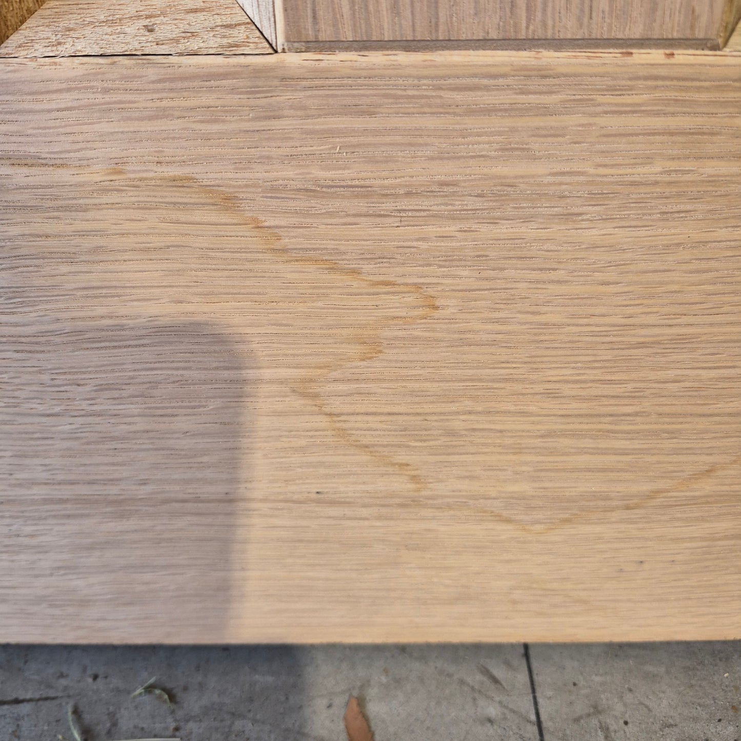 Timber Entry Door - 2040h x 1020w Solid Core w/ 5 x Obscure Glass (AWOWS 5VG) *Factory 2nd* 10701