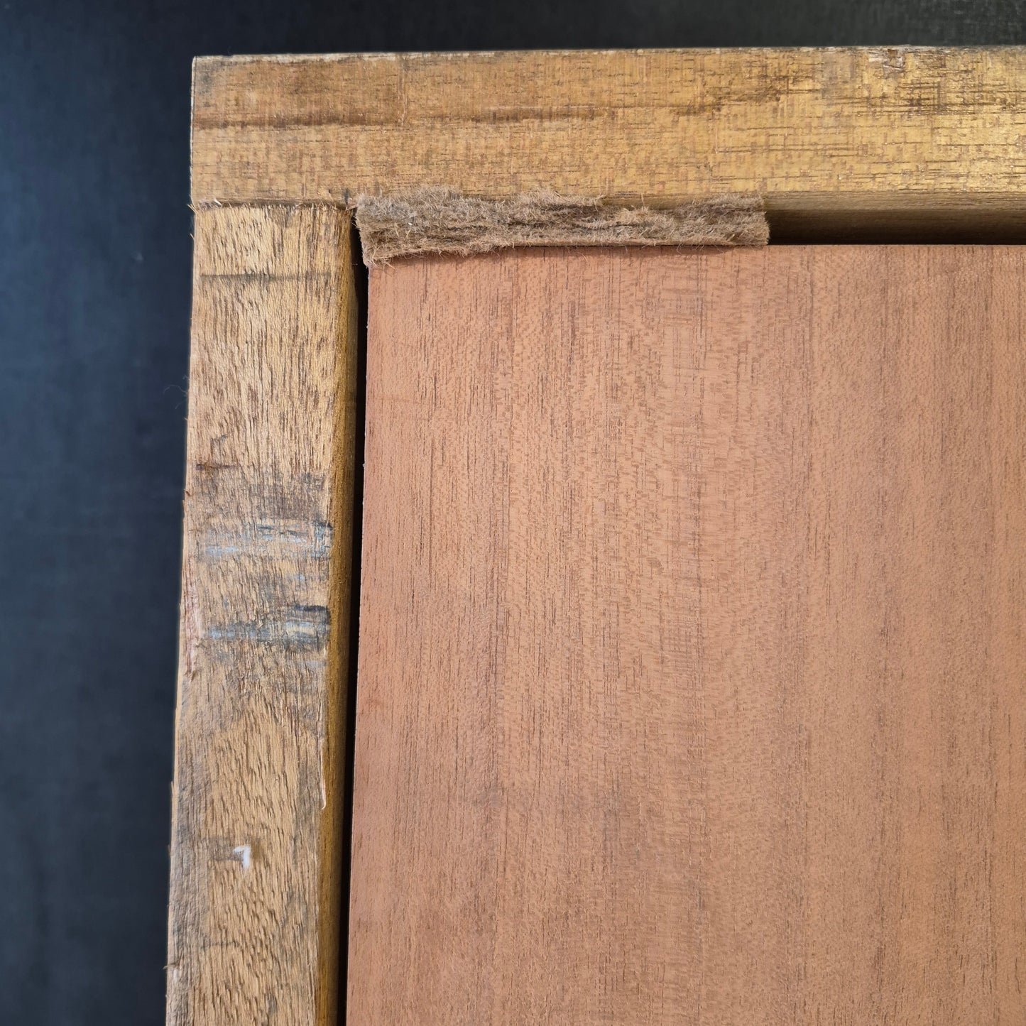 Timber Entry Door - Pre-Hung in a 2130h x 1267w Frame w/ 5 x Clear Glass *Factory 2nd* 10702