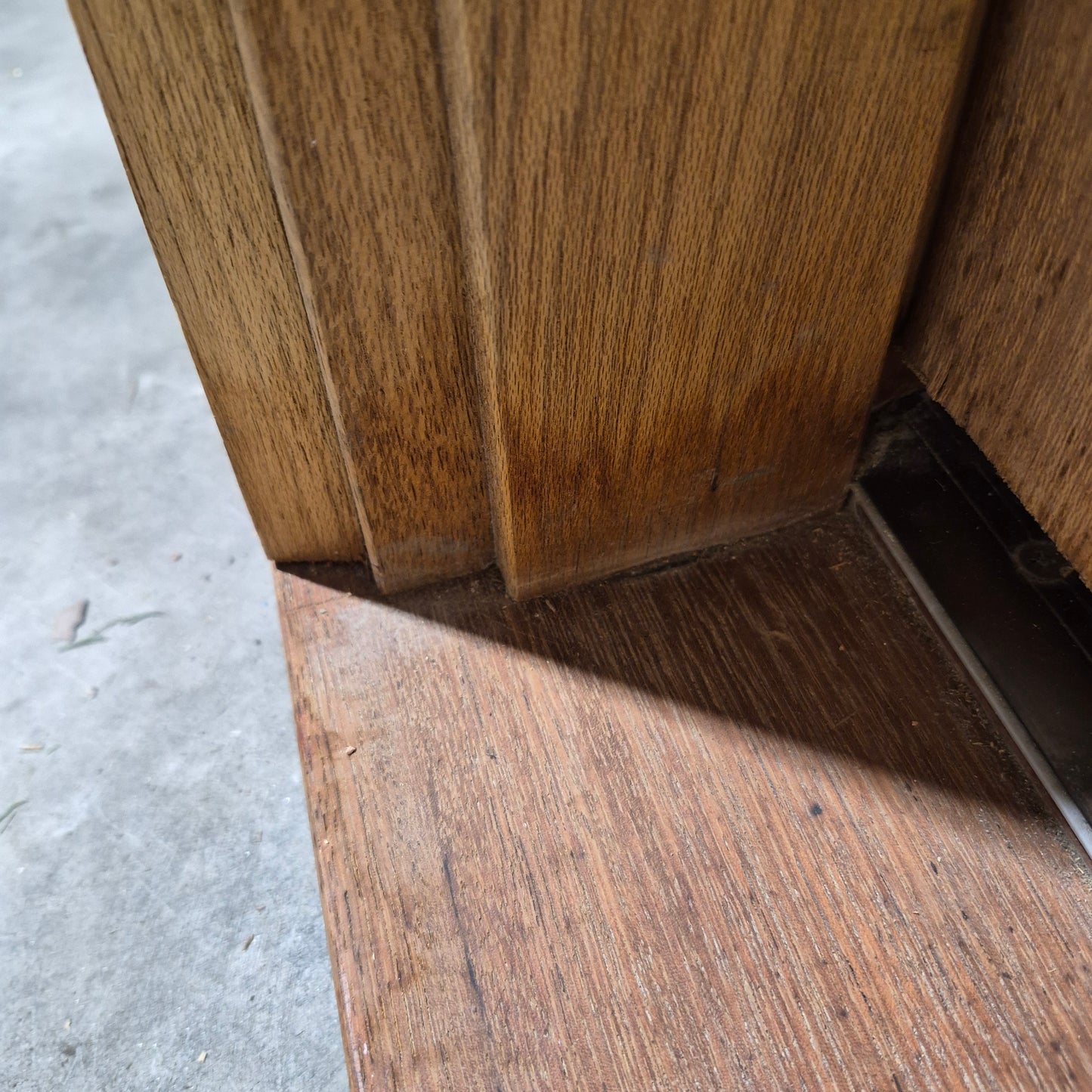 Timber Entry Door - Pre-Hung in a 2430h x 1570w Frame w/ 6 x Clear Glass *Factory 2nd* 10704