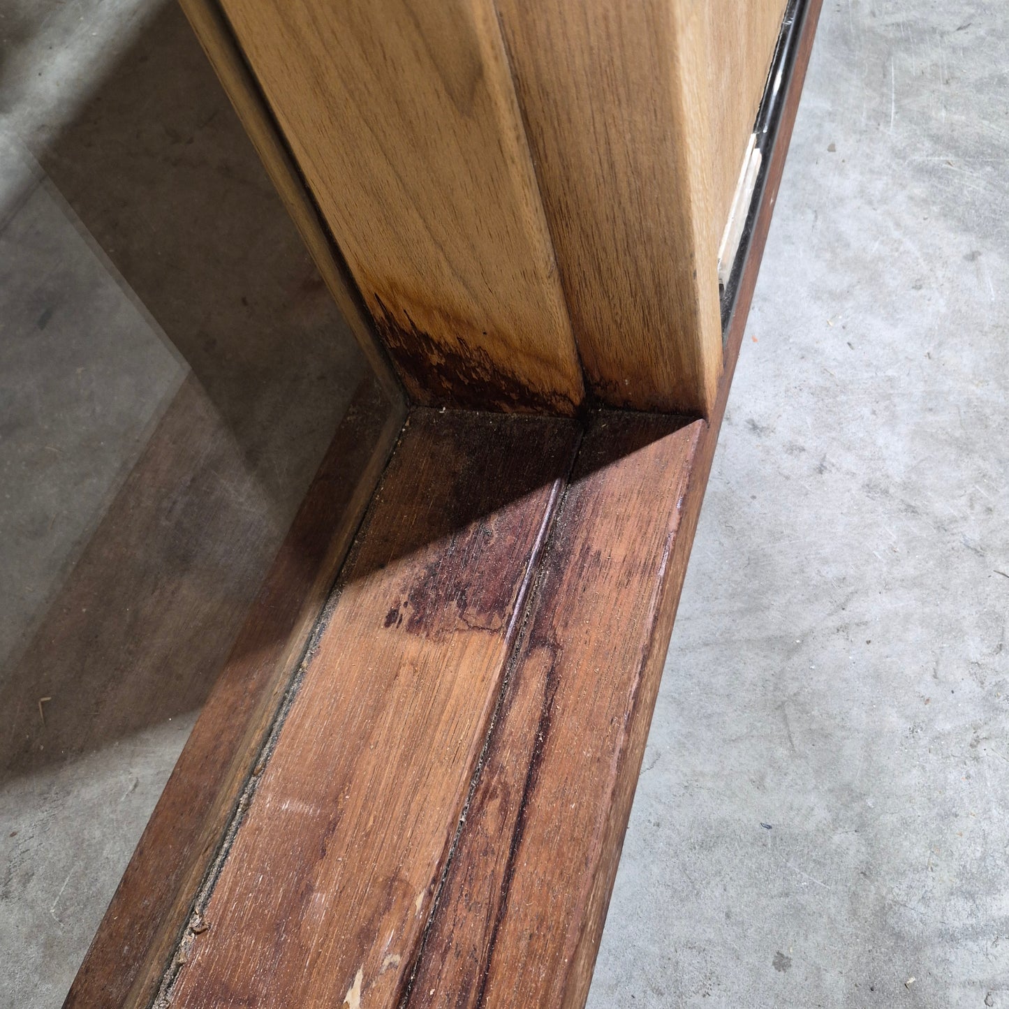 Timber Entry Door - Pre-Hung in a 2430h x 1570w Frame w/ 6 x Clear Glass *Factory 2nd* 10704