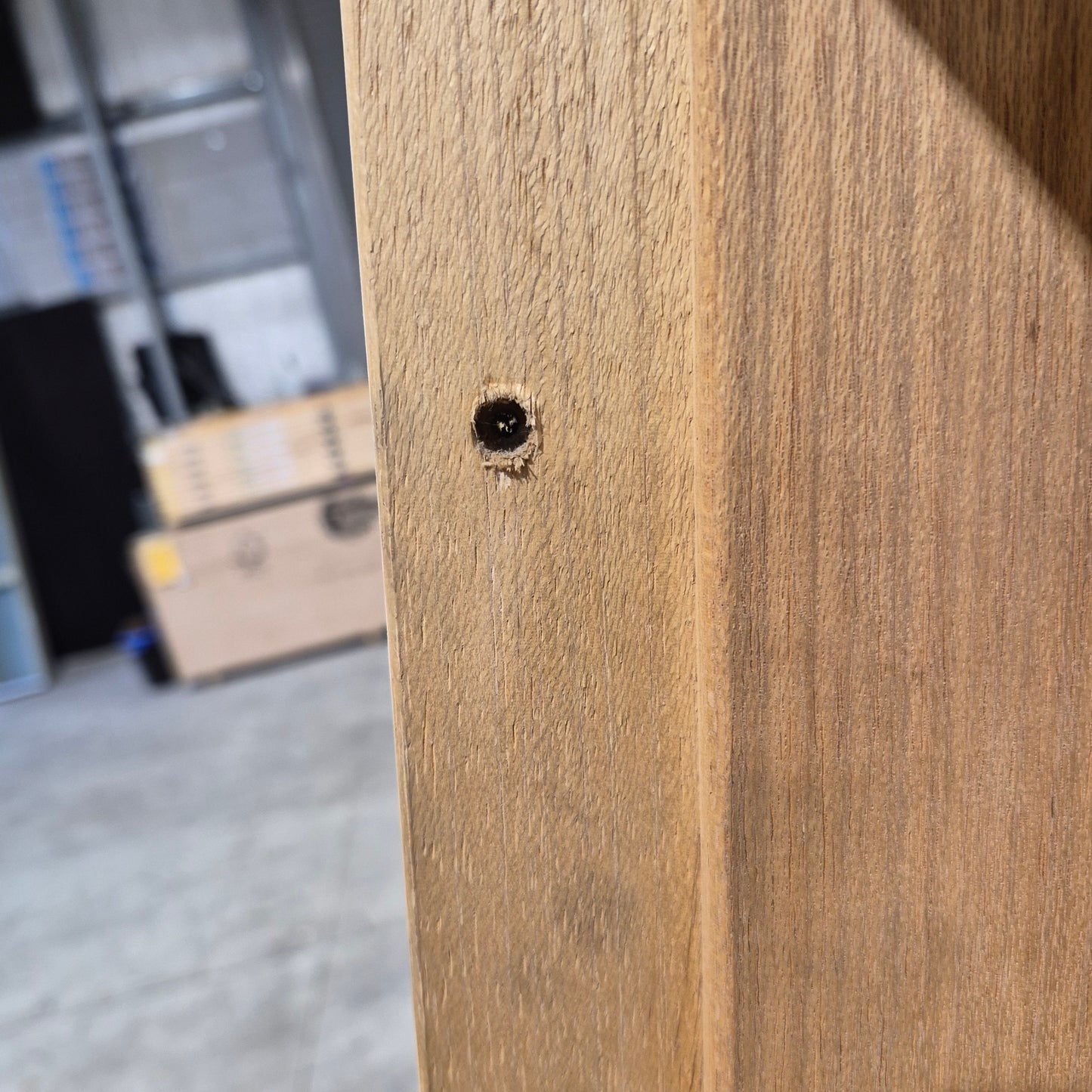 Timber Entry Door - Pre-Hung in a 2430h x 1570w Frame w/ 6 x Clear Glass *Factory 2nd* 10704