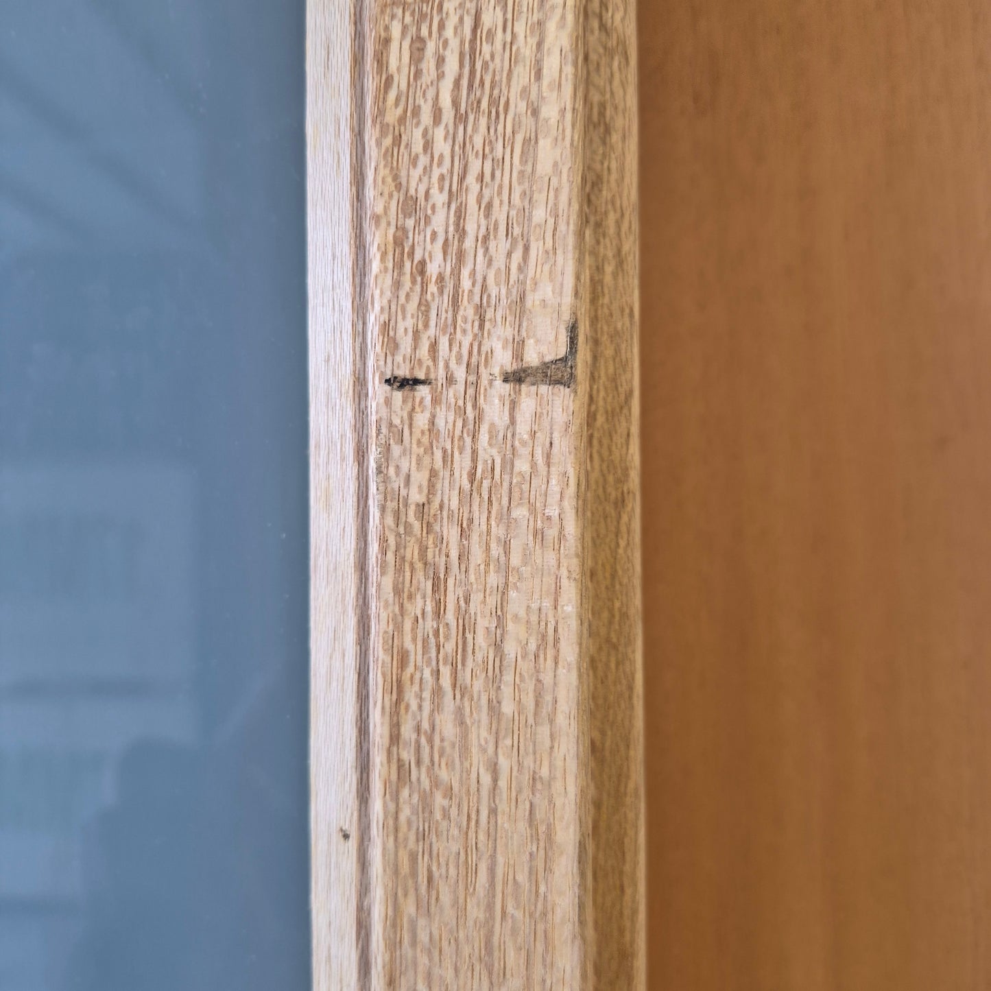 Timber Entry Door - Pre-Hung in a 2102h x 1735w Frame w/ 5 x Obscure Glass *Factory 2nd* 10706