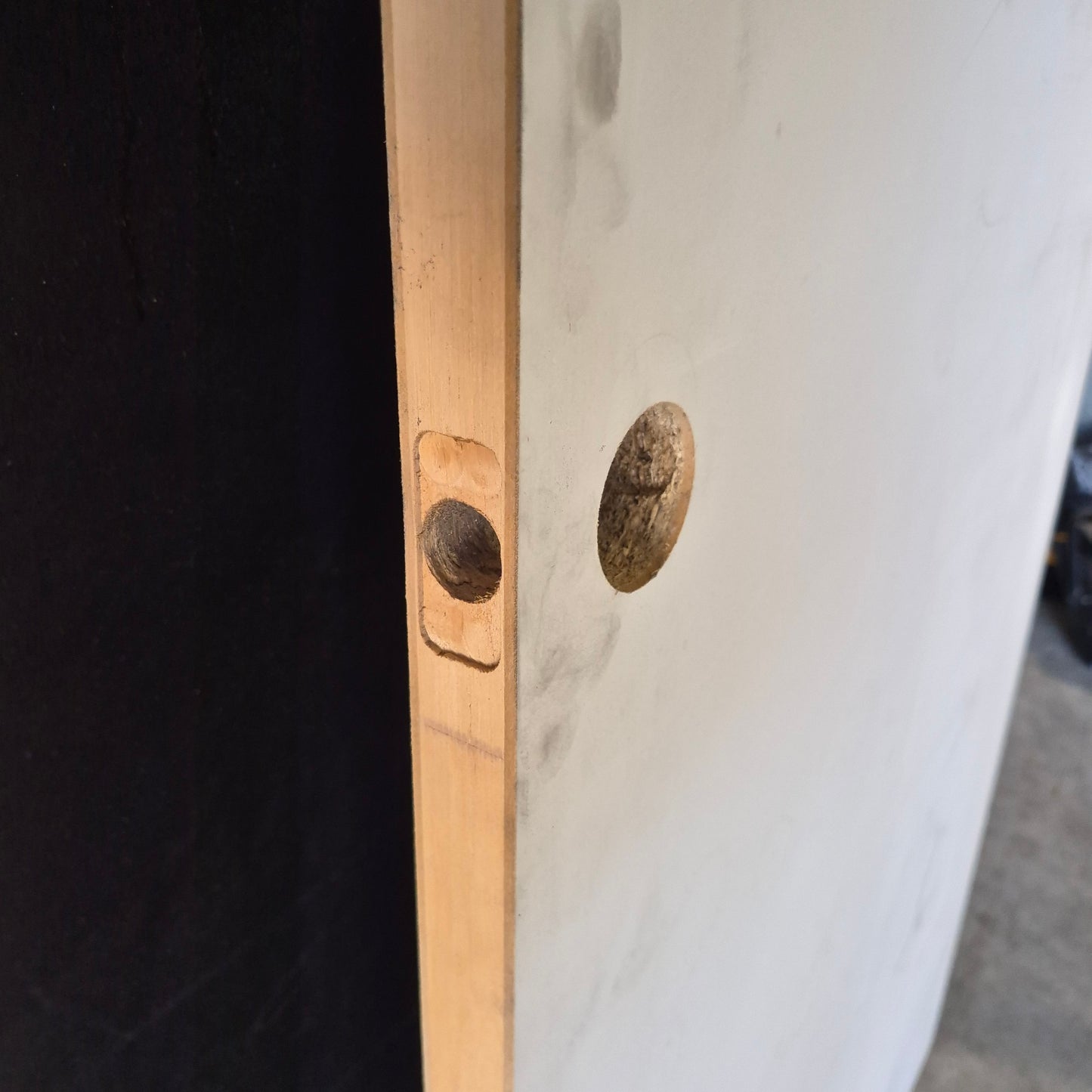 Internal Timber Door - 2040h x 920w Plain Hollow Core Internal Door *Factory 2nd* 10715