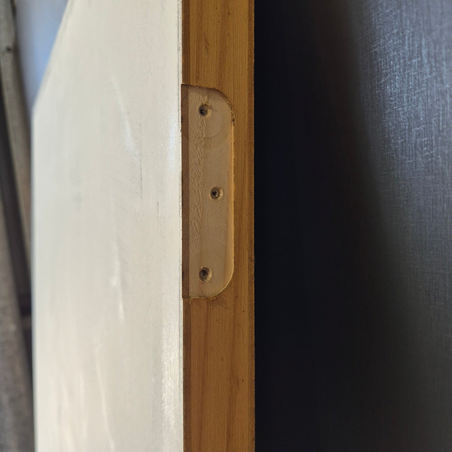 Internal Timber Door - 2040h x 920w Plain Hollow Core Internal Door *Factory 2nd* 10715