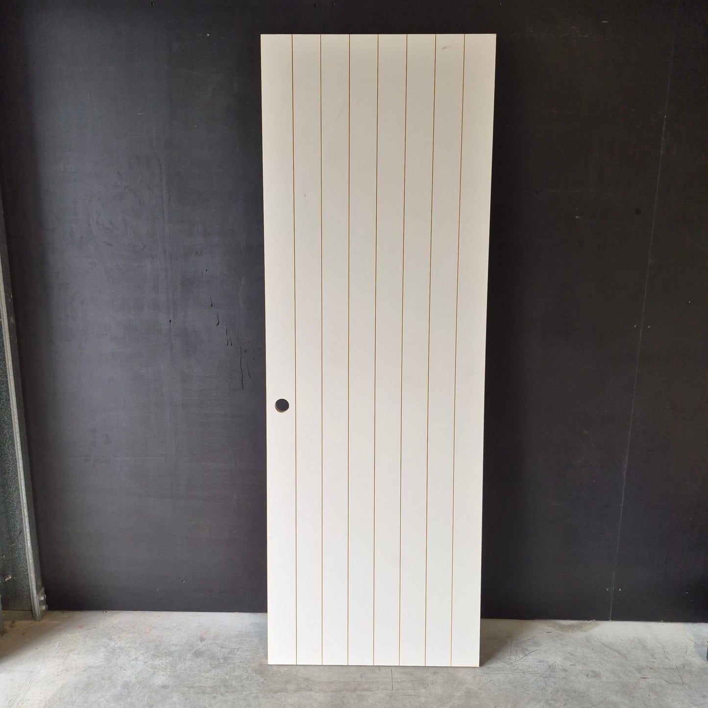 Internal Timber Door - 2340h x 820w Hollow Core Internal Door w/ Pattern (HAG11) *Factory 2nd* 10718