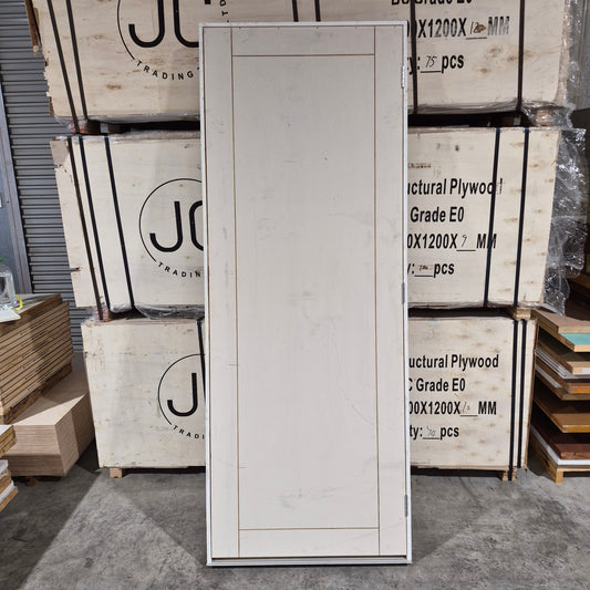 Internal Timber Door - 2340h x 870w Hollow Core, Pre-Hung in a 2390h x 912w Frame *Factory 2nd* 10733