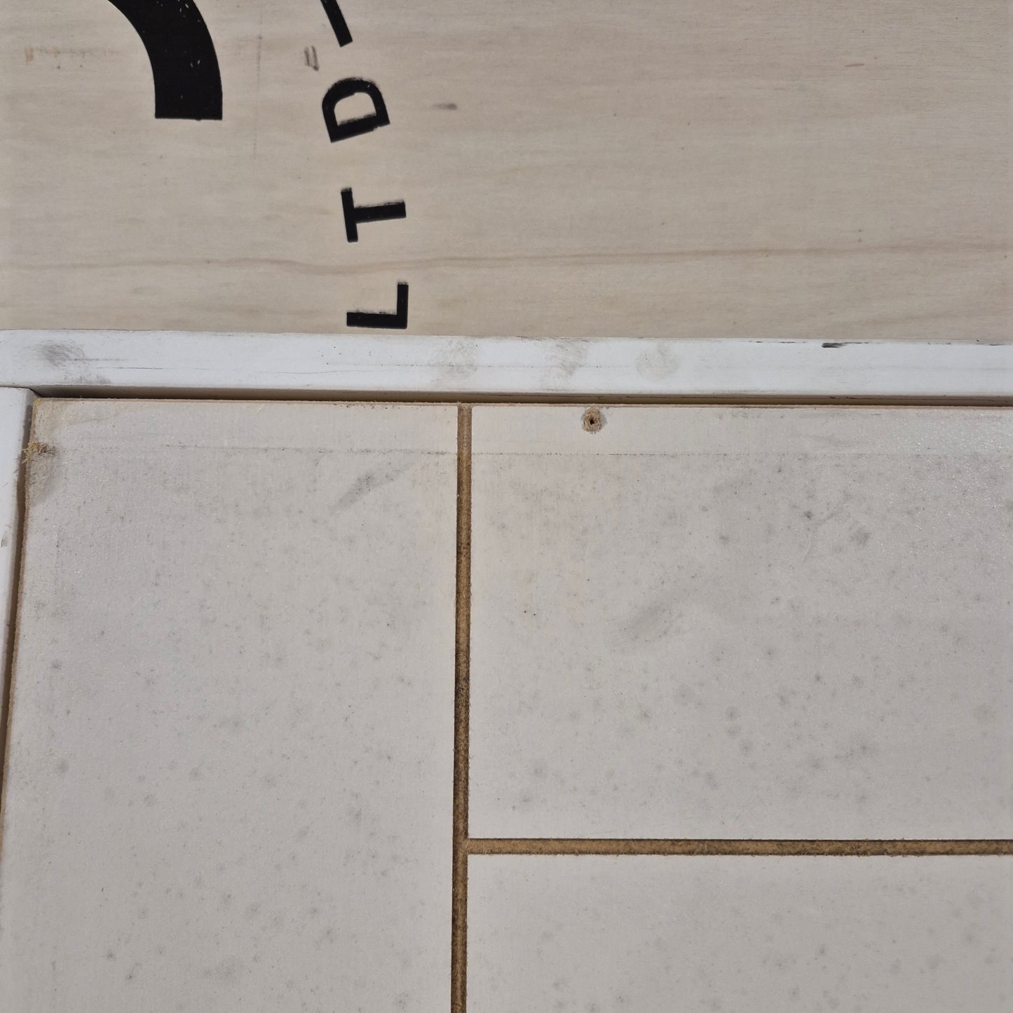 Internal Timber Door - 2340h x 870w Hollow Core, Pre-Hung in a 2390h x 912w Frame *Factory 2nd* 10733