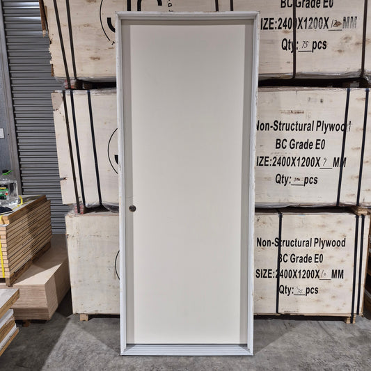 Internal Timber Door - 2340h x 920w Hollow Core, Pre-Hung in a 2395h x 962w Frame *Factory 2nd* 10735
