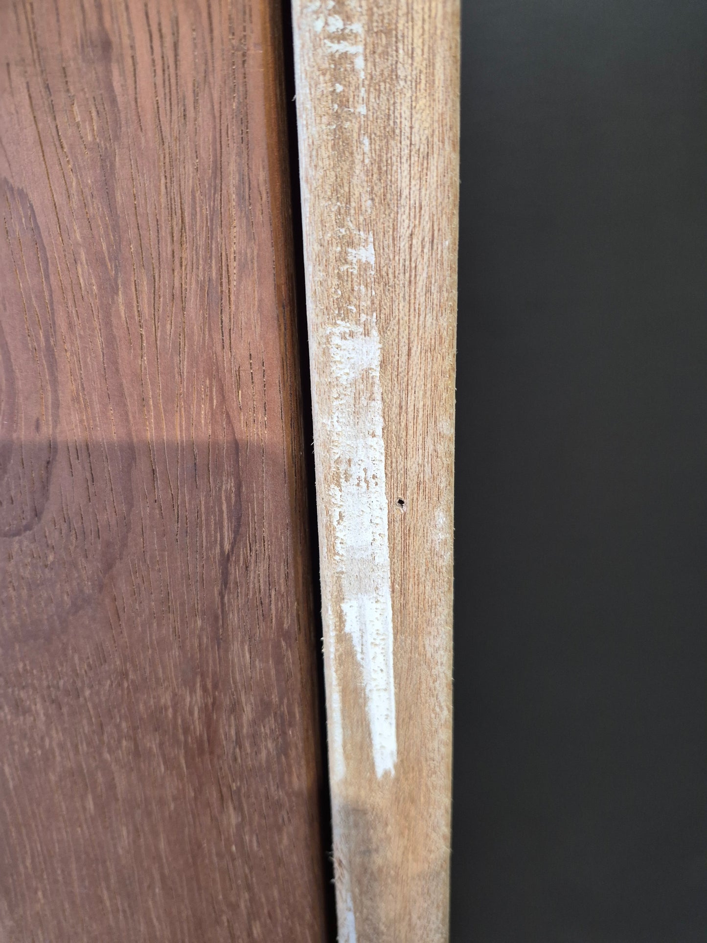Timber Entry Door - Pre-Hung in a 2105h x 887w Frame w/ 5 x Obscure Glass (SUN AL) *Factory 2nd* 10742