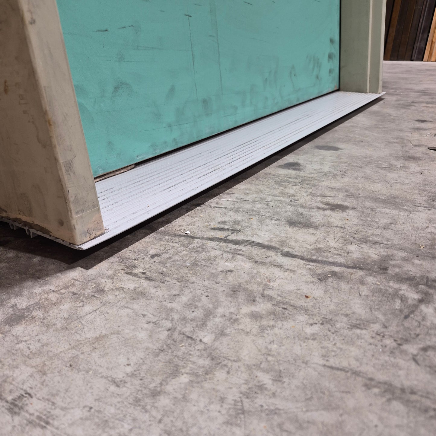 Timber Entry Door - Pre-Hung in a 2080h x 987w Frame w/ 4 x Obscure Glass (XN5) *Factory 2nd* 10755