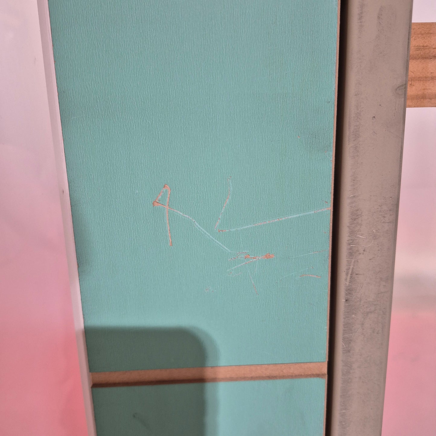 Timber Entry Door - Pre-Hung in a 2093h x 1410w Frame w/ 1 x Obscure Glass + Sidelite *Factory 2nd* 10758