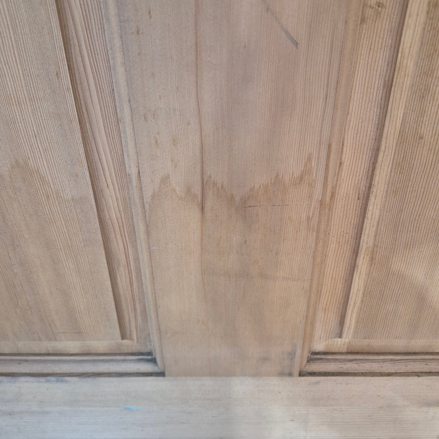 Timber Entry Door - 2040h x 820w Western Red Cedar w/ 4 x Obscure Glass *Factory 2nd - Damaged* 10762