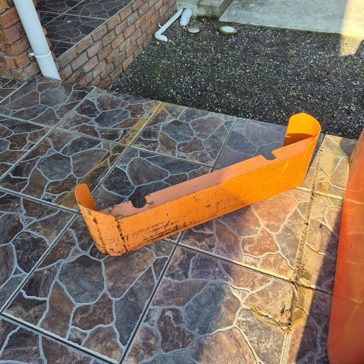 Pallet Racking End Protector - 980mm Wide x 230mm High - Single Bay Protector *2nd Hand* SKU: 10763