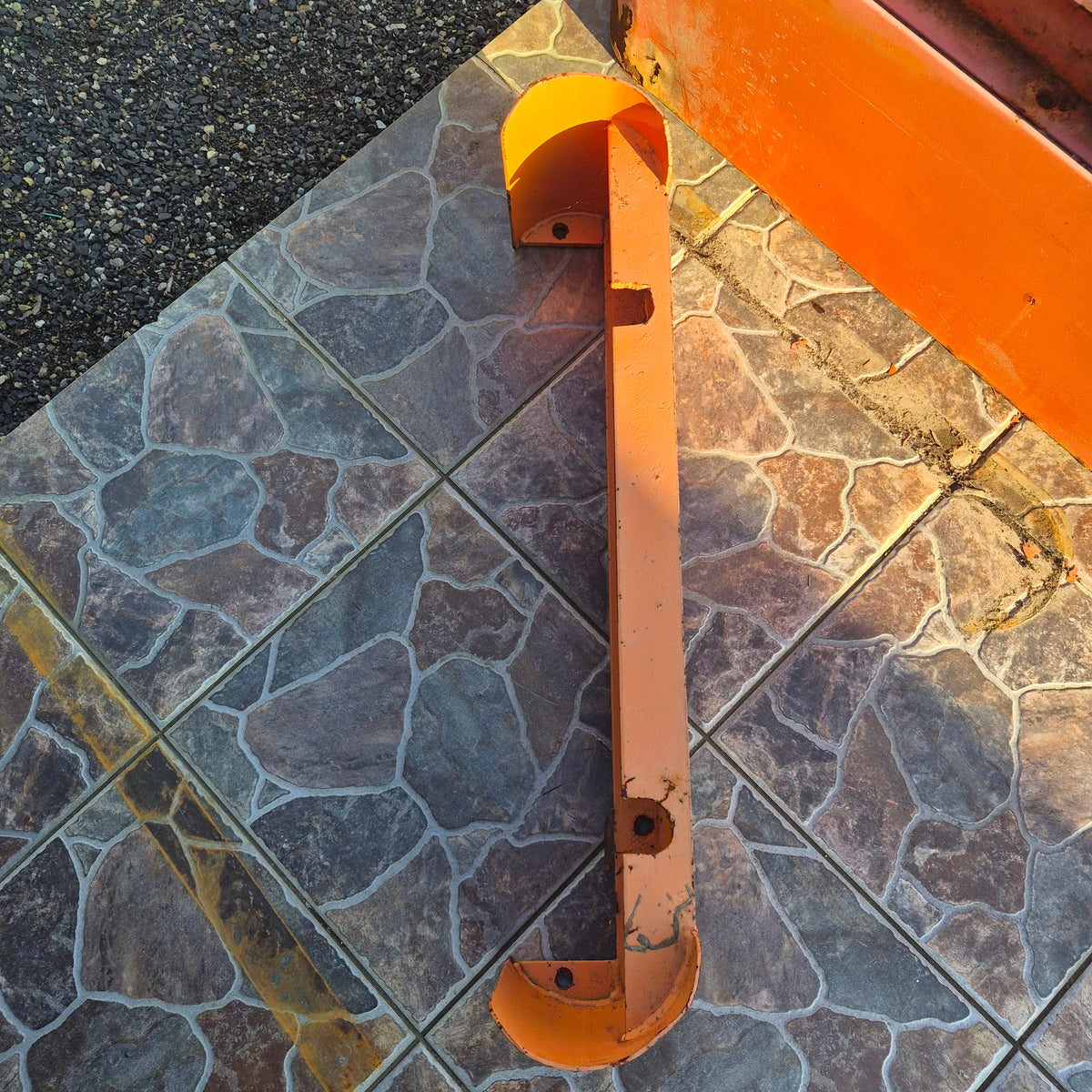 Pallet Racking End Protector - 980mm Wide x 230mm High - Single Bay Protector *2nd Hand* SKU: 10763