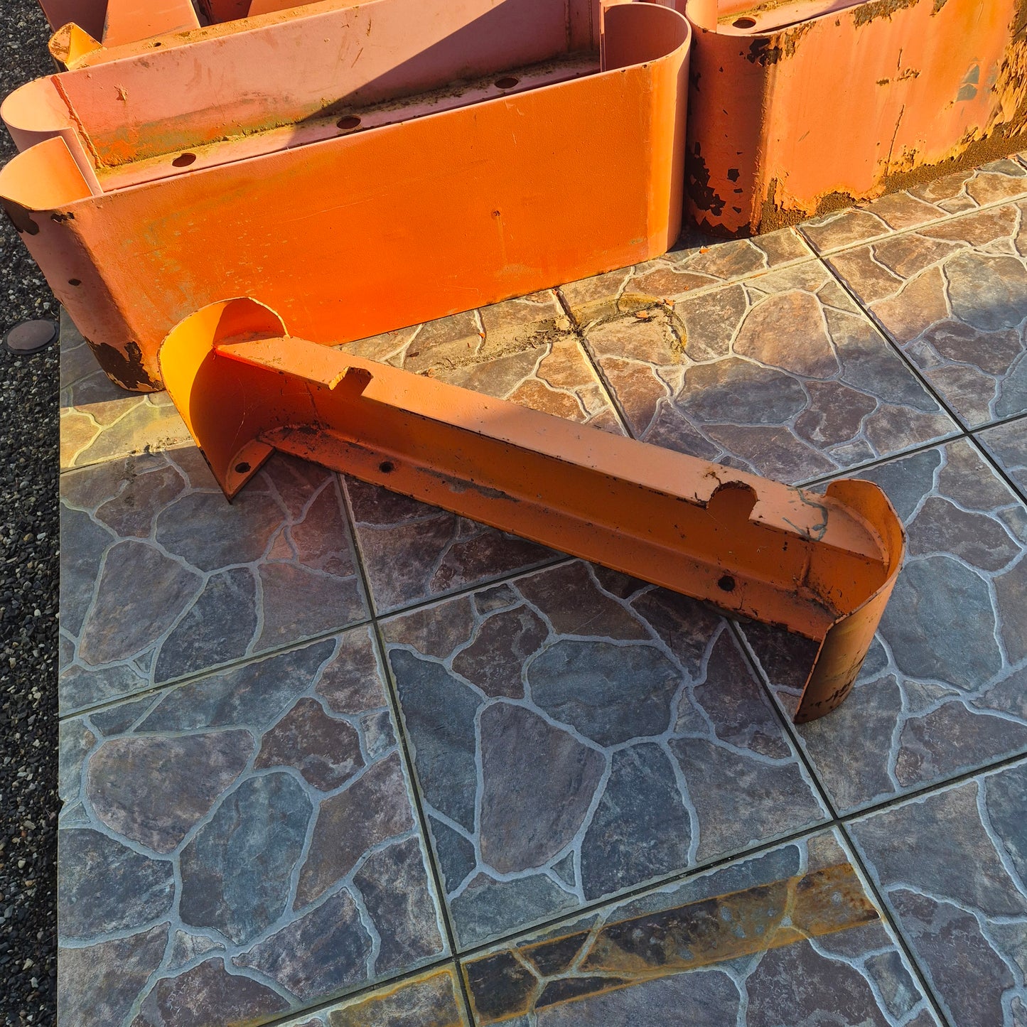Pallet Racking End Protector - 980mm Wide x 230mm High - Single Bay Protector *2nd Hand* SKU: 10763