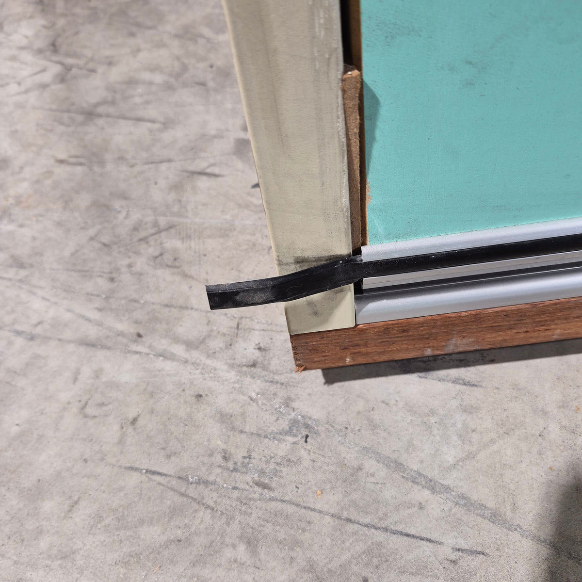 Timber Entry Door - Pre-Hung in a 2130h x 887w Frame w/ 4 x Clear Glass (XN5) *Factory 2nd* 10773
