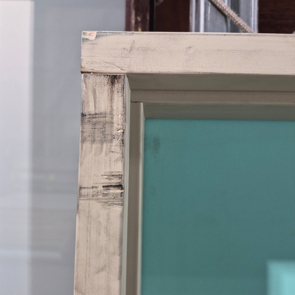 Timber Entry Door - Pre-Hung in a 2125h x 887w Frame w/ 4 x Obscure Glass (XN5) *Factory 2nd* 10774