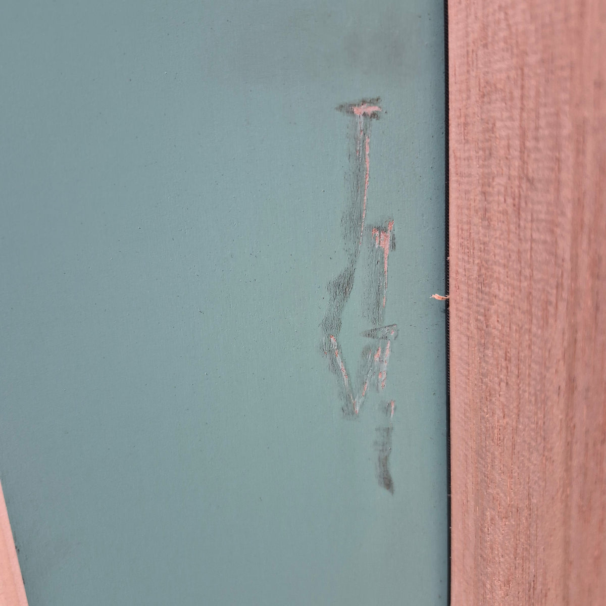 Timber Entry Door - Pre-Hung in a 2100h x 887w Frame w/ 3 x Clear Glass (XN2) *Factory 2nd* 10775