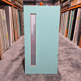 Timber Entry Door - 2040h x 1020w Solid Core w/ 1 x Obscure Glass *Factory 2nd* SKU: 10779