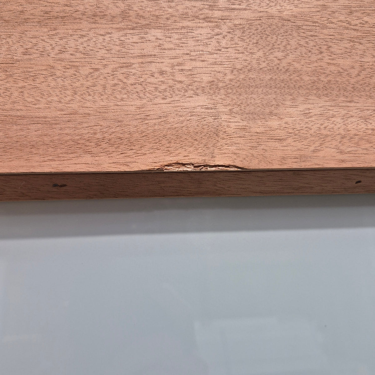 Timber Entry Door - 2040h x 1200w Solid Core w/ 4 x Obscure Glass *Factory 2nd* SKU: 10782