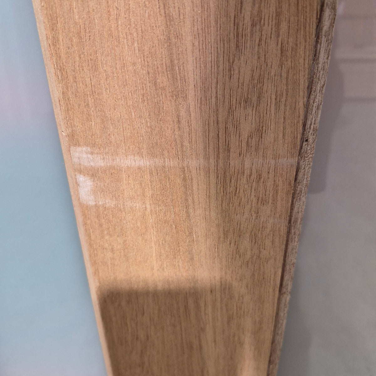 Timber Entry Door - 2340h x 1200w Solid Core w/ 4 x Obscure Glass *Factory 2nd* SKU: 10785
