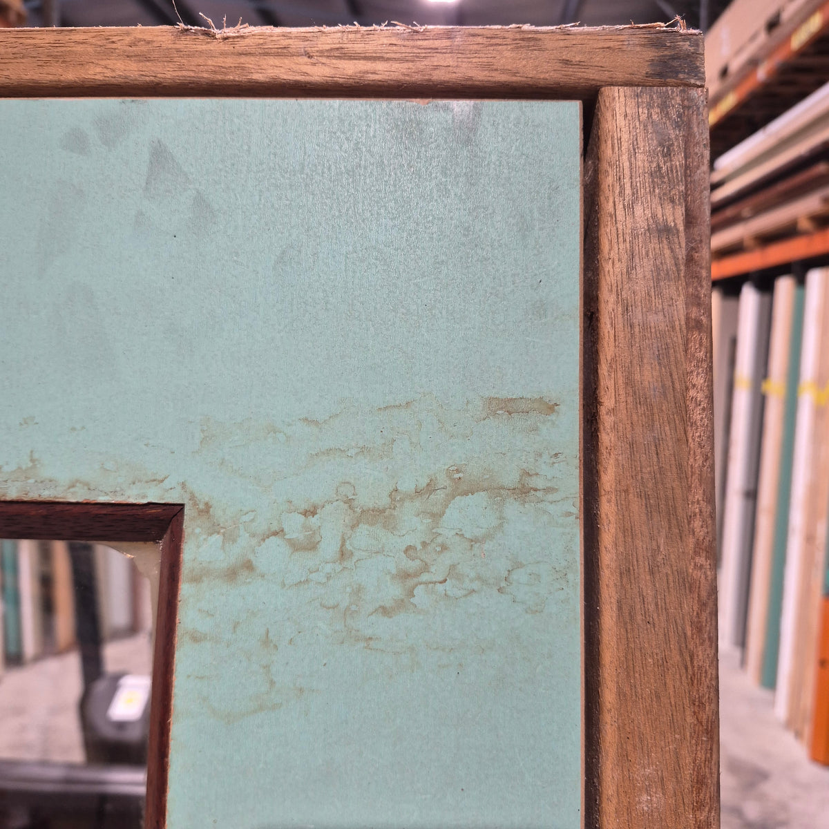 Timber Entry Door - Pre-Hung in a 2095h x 887w Frame w/ 1 x Clear Glass (XF3) *Factory 2nd* 10790