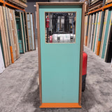 Timber Entry Door - Pre-Hung in a 2095h x 882w Frame w/ 1 x Clear Glass (XF1) *Factory 2nd* 10791