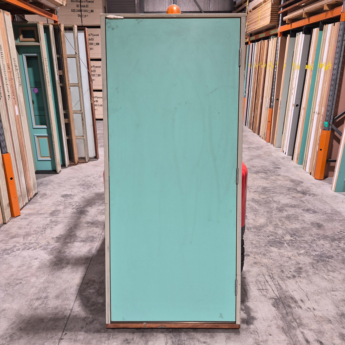 Timber Entry Door - Pre-Hung in a 2115h x 937w Frame w/ Plain Solid Core Door *Factory 2nd* 10796
