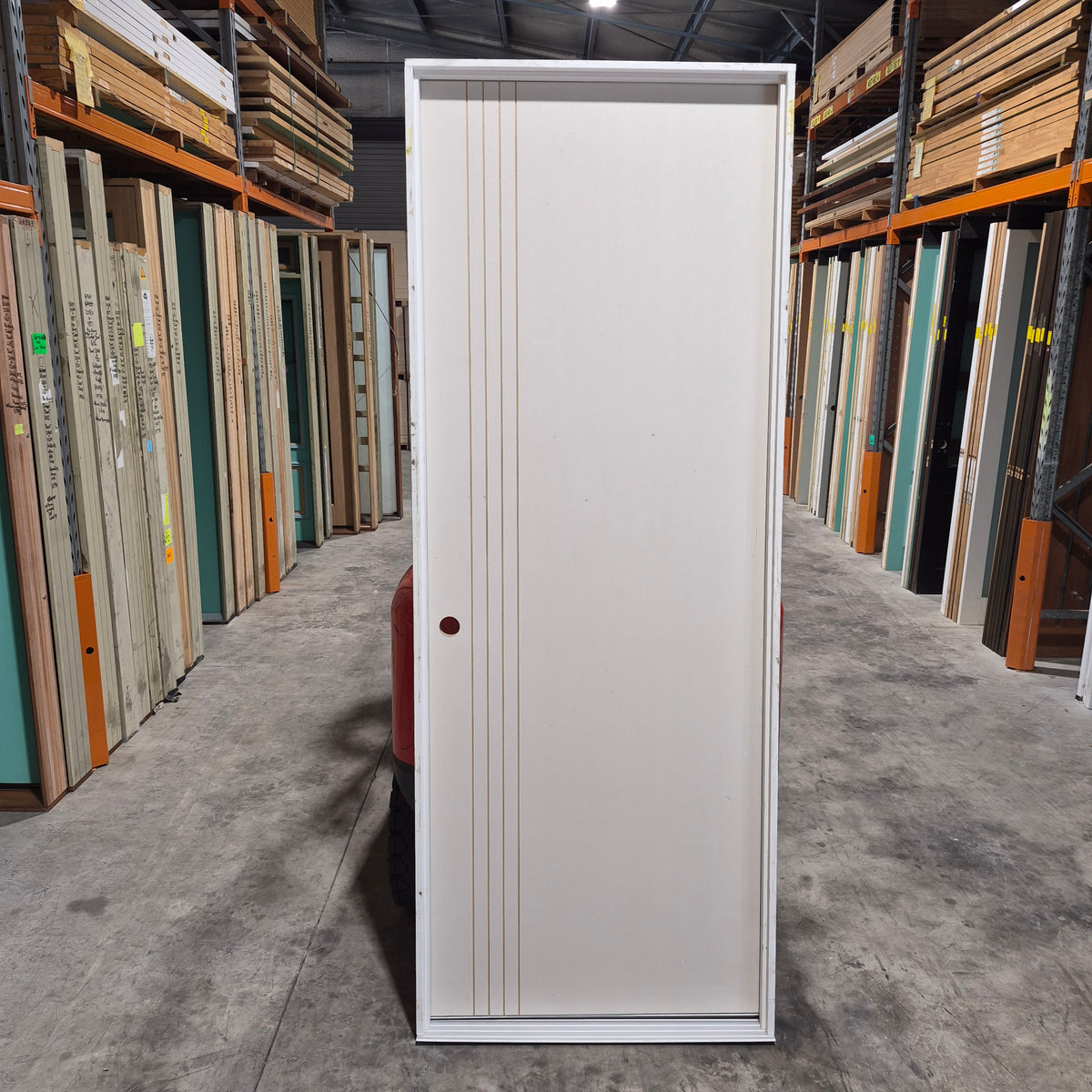 Internal Timber Door - 2340h x 870w Hollow Core, Pre-Hung in a 2395h x 914w Frame *Factory 2nd* 10802