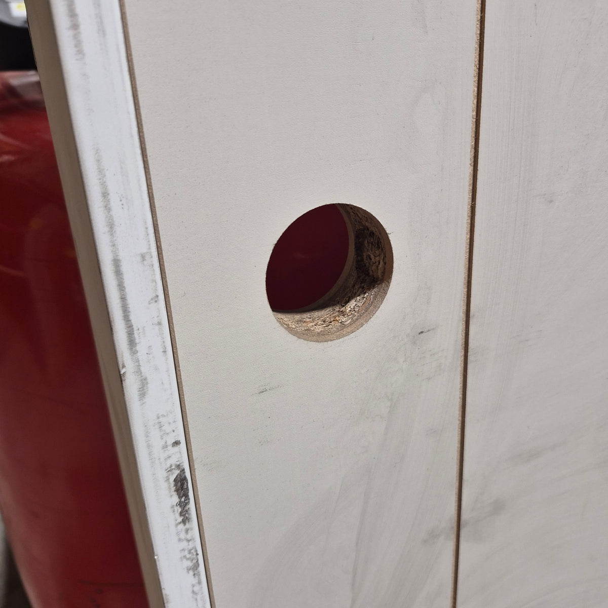 Internal Timber Door - 2340h x 870w Hollow Core, Pre-Hung in a 2390h x 912w Frame *Factory 2nd* 10803