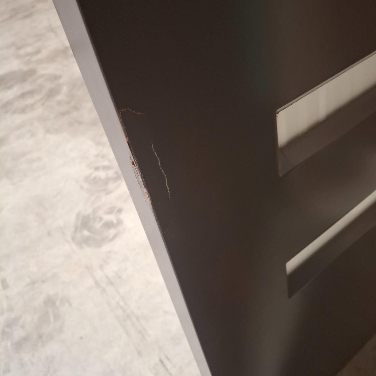Timber Entry Door - 2040h x 820w Solid Core w/ 8 x Obscure Glass (VER8) *Ex-Display* SKU: 20216