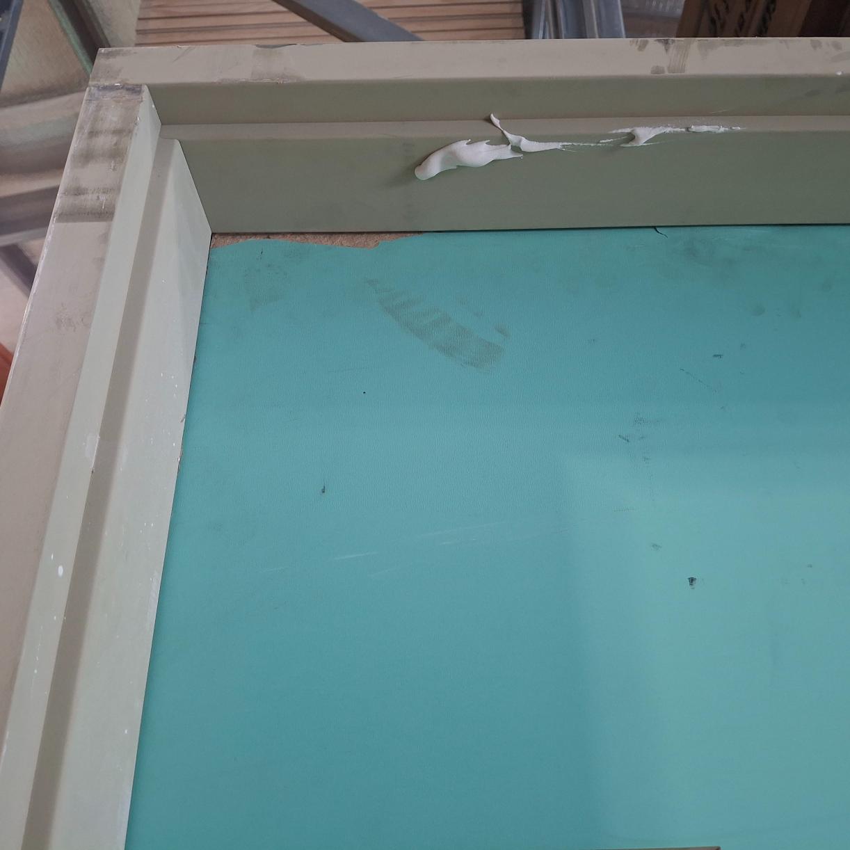 Timber Entry Door - Pre-Hung in a 2430h x 990w Frame w/ 1 x Clear Glass (XN1) *Factory 2nd* 20224