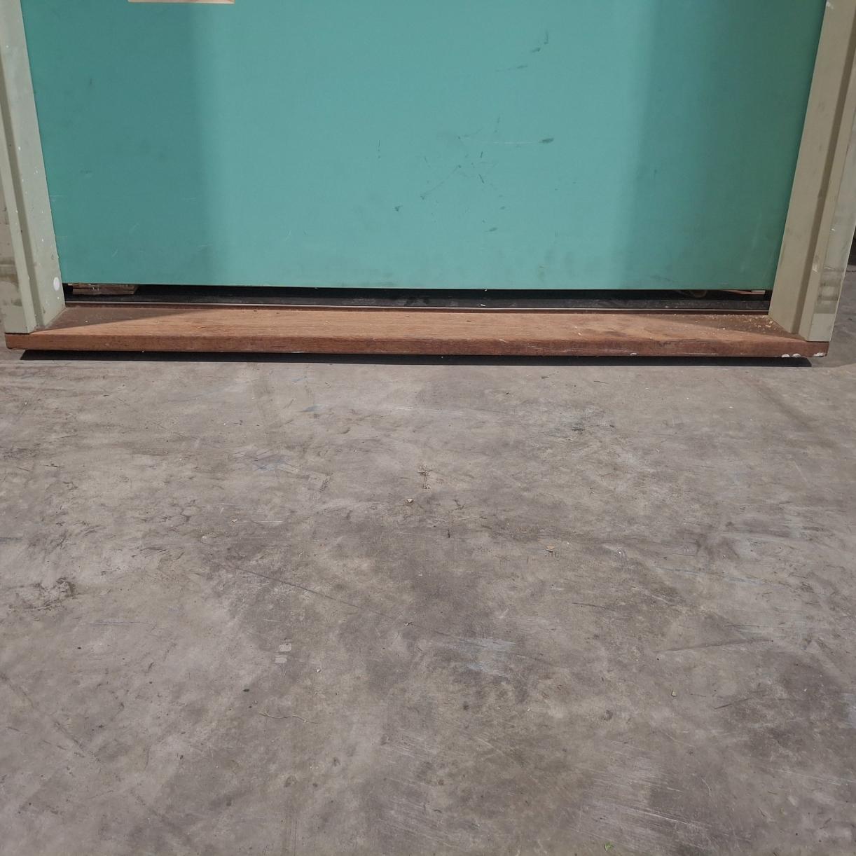 Timber Entry Door - Pre-Hung in a 2430h x 990w Frame w/ 1 x Clear Glass (XN1) *Factory 2nd* 20224