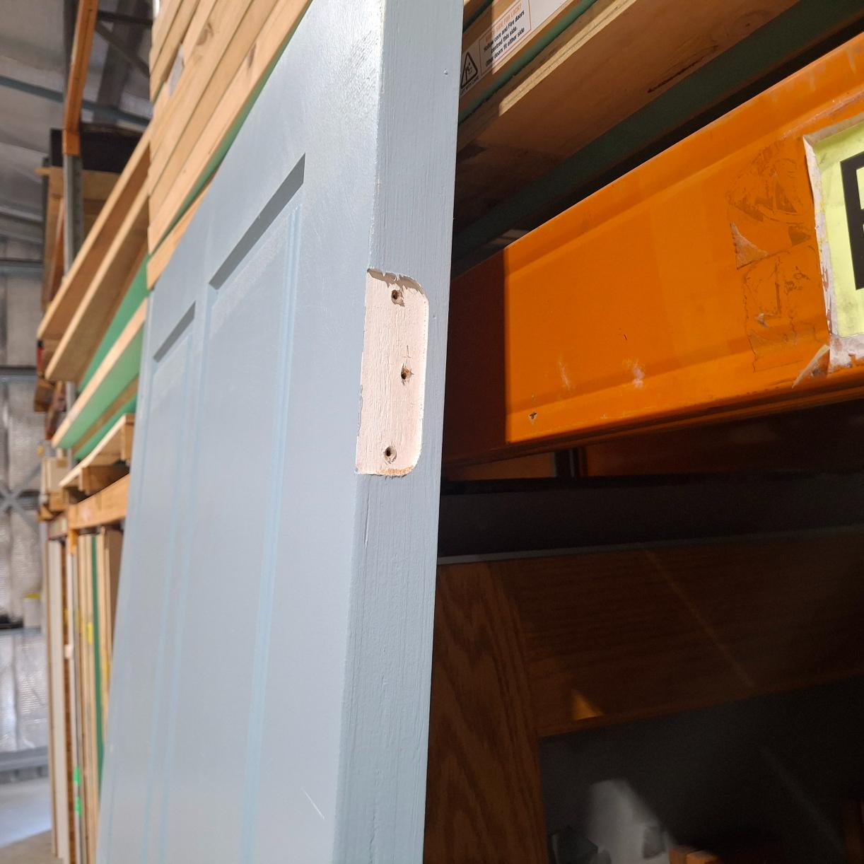 Timber Entry Door - 2340h x 820w Solid Core w/ Pattern (XVP11) *Factory 2nd* SKU: 20248